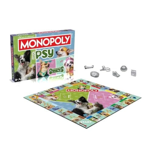 Image of Monopoly Psy 2025 Polska Gra Planszowa Polish Board Game Po Polsku