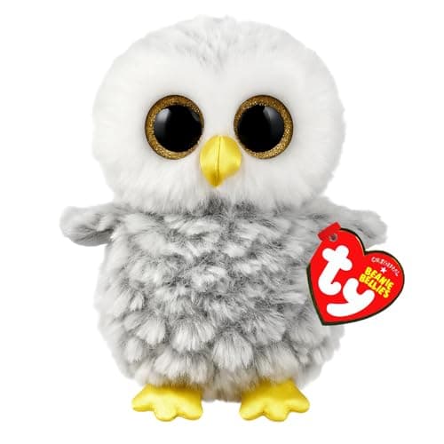 Image of TY Owlette Owl Beanie Boos 15cm Soft Plush Toy for Kids – Cuddly Stuffed Animal Plushie – Collectible Soft Toy Owl – Plush Teddy for Girls and Boys – Plush Toy for Play or Display 2026 Collection