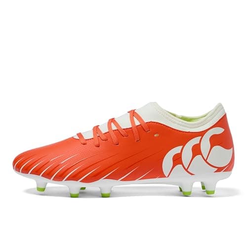 Image of Canterbury Unisex Adult Speed Falcon Team Rugby Boot, Orange, 10