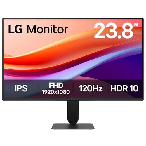 Image of LG MONITOR 24U411A-B - FHD 1080p IPS 24 inch, 120 Hz, 5ms GtG, Computer desktop display with VRR, HDR10, Smart Energy Saving, Anti-Glare, D-Sub, HDMI, Matte Black