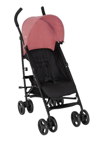 Image of Graco EZLite, ultimate easy-to-use lightweight stroller at only 6.6kg for on-the-go families. Suitable from birth to approx. 3 years (0-15kg), Dusty Rose fashion