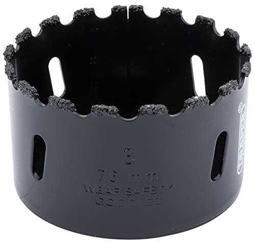 Image of Draper 34953 Expert Tungsten Carbide Grit Hole Saw, 76mm
