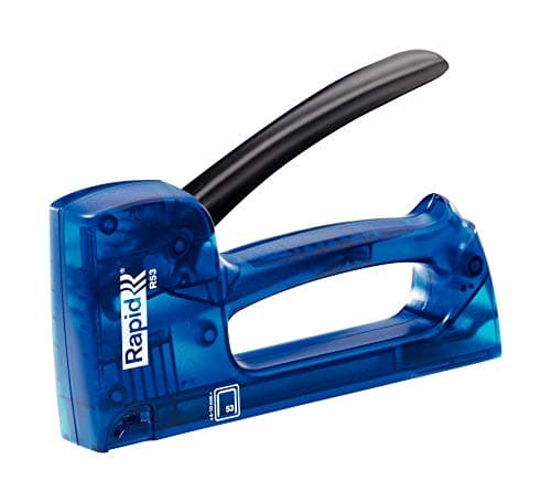 Image of Rapid Light Duty Manual Staple Gun R53 for No. 53 staples, Upholstery Tacker with Ergonomic Handle and All-Steel Interior Wear Parts, Made in Sweden (20443830)