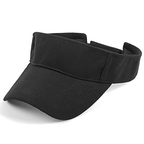 Image of Cysocool Kids Sun Visor Hat 4-12 Years Girls Boys Golf Visor Anti UV Tennis Sun Hat Summer Beach Cool Hat Wide Brim Sun Protection Hat Adjustable Peaked Snapback Cap Sports Running Sun Visor Cap