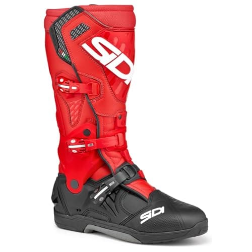 Image of SIDI CROSSAIR BOOTS BLACK RED 42