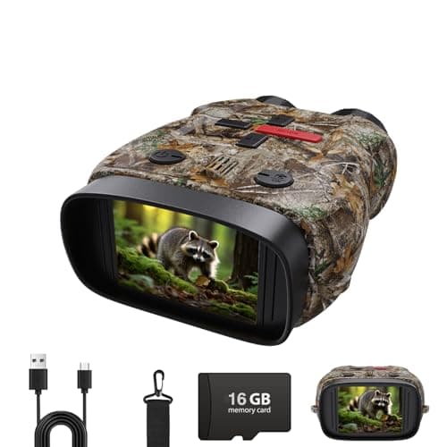 Image of Night Vision Goggles for Kids with 32GB Card, 5X Zoom Kids Night Vision Binoculars - 1080P HD Digital Camera, Great Birthday Gifts for 3-8 Year Olds.