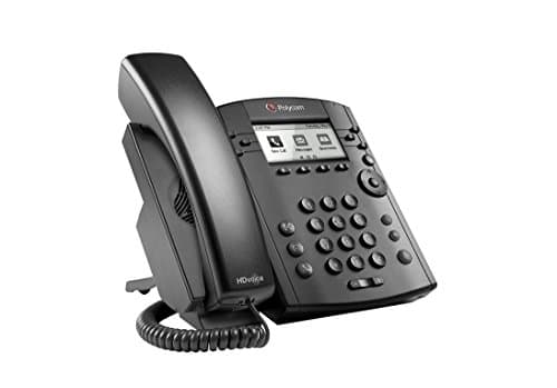 Image of Polycom VVX 311 HD Business Media IP Desk Phone optimised for SFB (No PSU)