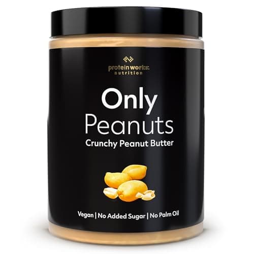 Image of Protein Works - Peanut Butter, All Natural Nut Butter, No Added Sugar, Palm Oil Free, Vegan, Protein Rich Peanut Butter, Crunchy, 990g
