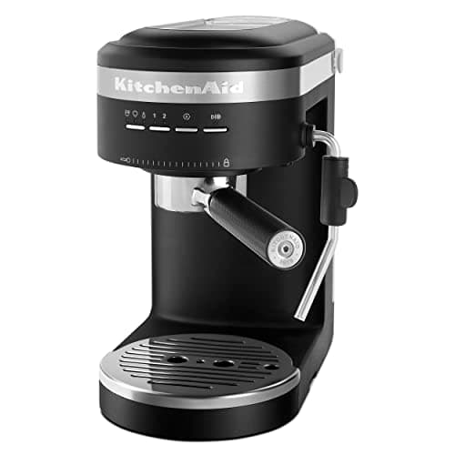 Image of KitchenAid Artisan Semi-Auto Espresso Machine Cast Iron Black