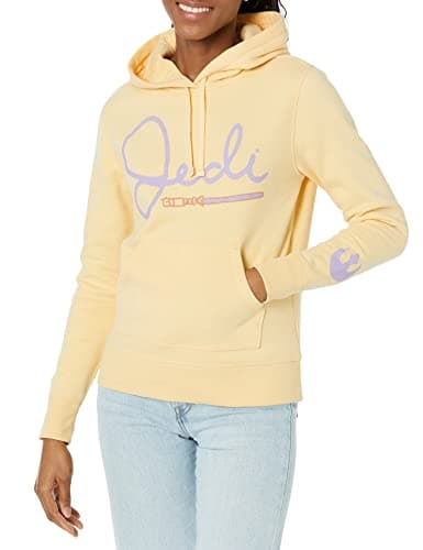 Image of Amazon Essentials Disney | Marvel | Star Wars | Princess Women's Fleece Sweater Hoodie Sweatshirts (Available in Plus Size), Star Wars Jedi, XL