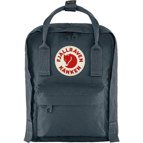 Image of Fjällräven Kånken Mini Backpack, Navy, Unisex, Vinylon