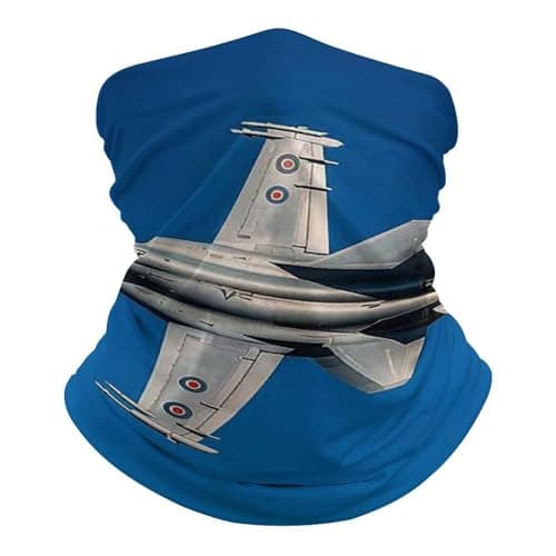 Image of Multifunctional Headwear Jet Fighter Balaclava Snoods Bandanas Breathable Sheer Wrap Versatile Headscarf For Summer Unisex Party One Size