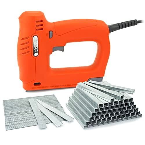Image of Tacwise 1702 Hobby 53-13EL Electric Staple/Brad Nail Gun with 5000 Staples and 2000 Nails, Uses Type 53 or Type 13 Staples and Type 18G Nails