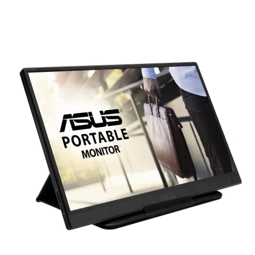 Image of ASUS ZenScreen MB165B Portable USB Monitor- 15.6 inch, HD(1366x768), Narrow Bezel, USB-powered, Anti-glare surface