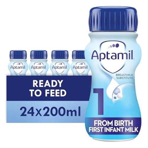 Image of Aptamil Breastmilk Substitute 1 First Infant Milk From Birth Pack of 24 x 200ml