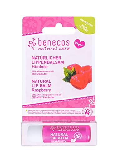 Image of Benecos Organic Cosmetics - Lip Balm - Raspberry - vegan - 4,7g