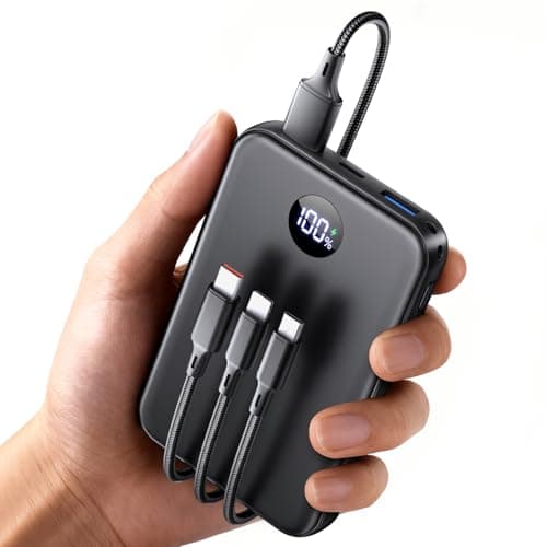 Image of Power Bank Fast Charging 27000mAh, Portable Charger(USB-C Input & Output), PD 3.0 QC 3.0 External Mobile Phone Battery with LED Display, Compatible with iPhone 17 16 15 14 13 12 Pro Max and More