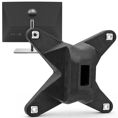 Image of 3IDEE VESA adapter compatible with HP ProOne 400 G6 All-in-One PC - vesa mount adapter for monitor arm, bracket or wall mount - 75x75mm
