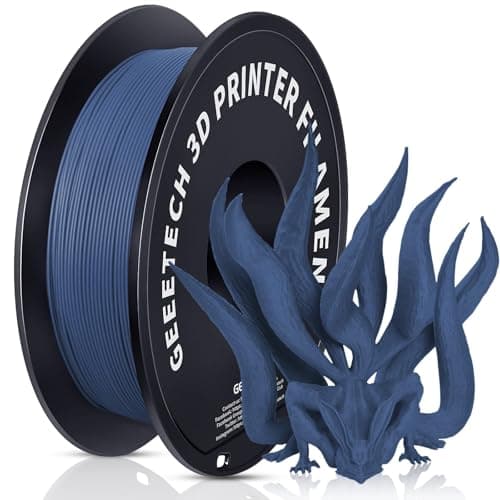 Image of GEEETECH Filament 1.75mm, 3D Printer Filament, Filament 3D Printing Materials for 3D Printer, Matte Blue