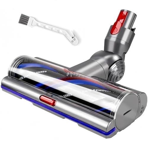 Image of High Torque Anti-Tangle Brush Head for Dyson V15 V11 V10 V8 V7 SV10 SV12 SV14 SV22 Cordless Vacuum Cleaner, Motorised Replacement Floor Tool for Carpet & Hard Floor, Adjustable Suction, Part 970100-05