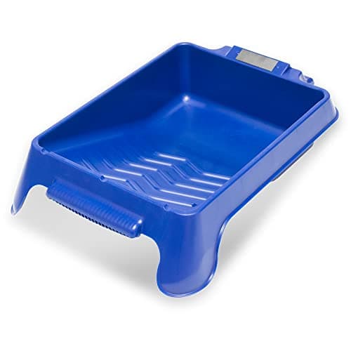Image of Marshalltown Heavy-Duty Paint Tray, 1 Gallon, Non-Stick Solvent Resistant, Brush Magnet, Designed for 9 Inch Rollers, Designed for MT Heavy Duty Paint Liners, HDT