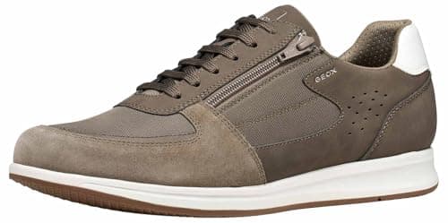 Image of Geox Men's U Avery A Trainers, Dove Grey, 44 EU
