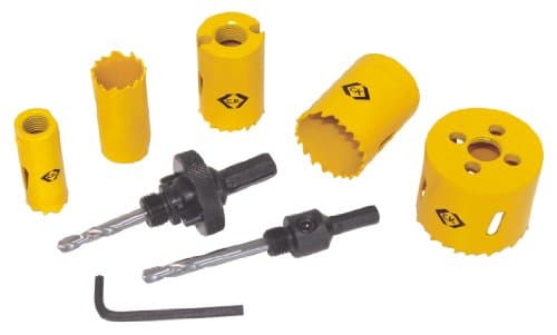 Image of C.K 424045 Hole Saw Kit for Electricians (9 Pieces)