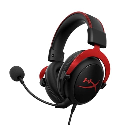 Image of HyperX Cloud II – Gaming Headset PC/PS4/PS5, Red