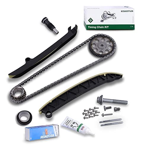 Image of INA Timing Chain Set Timing Chain for VW Golf VI (5K1) Polo Hatchback (6R1, 6C1) Golf Plus (5M1, 521) Touran (1T3) Caddy III Estate (2KB, 2KJ, 2CB, 2CJ) Golf VI Variant (AJ5)