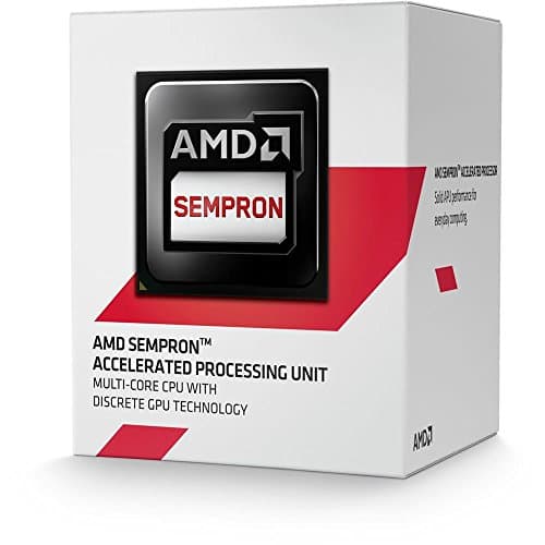 Image of AMD APU Sempron 2650 Dual Core Processor, Socket AM1, 1.45GHz, 1MB, 25W, Radeon HD 8240, SD2650JAHMBOX, Advanced Vector Extensions, Virtualization Technology