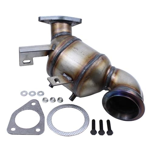 Image of Catalytic Converter Cat with Mounting Kit for Corsa D Corsa E Astra J GTC Insignia A Sports Tourer Meriva B Mokka X Zafira C Tourer Cascada Aveo T300 Cruze Trax Adam 1.4 Turbo 1.4 4x4