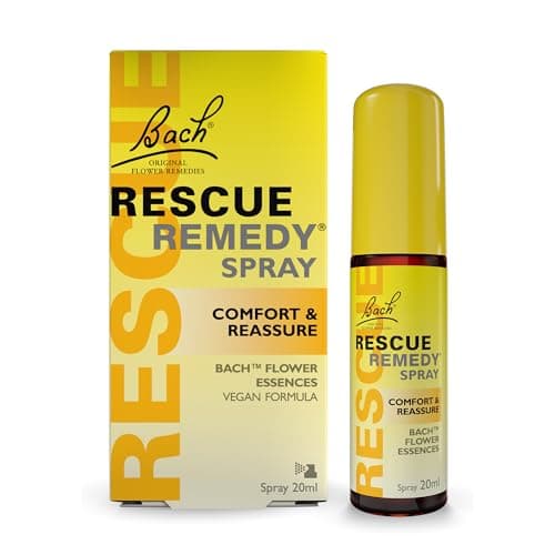 Image of Rescue Remedy Comfort & Reassure Spray, Supports Calming Emotional Wellness in Times of Emotional Demand & Daily Challenges, Support in a Stress Full Moment, Flower Essence Formula