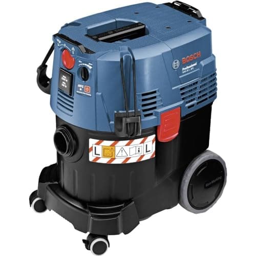 Image of Bosch Professional GAS 35 L AFC wet/dry dust extractor (incl. 1x cell. flat-pleated filter, crevice nozzle, disp. bag, elbow, floor nozzle set, 3x0.35m extraction pipe, 5m hose w/ power tool adapter)
