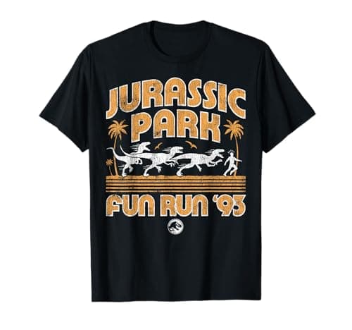 Image of Jurassic Park Fun Run '93 T-Shirt