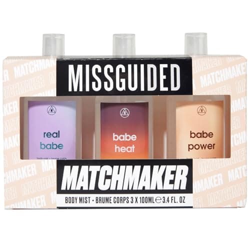 Image of New Missguided Body Mist Set - Real Babe, Heat & Power Mist for Any Mood - Great Gift