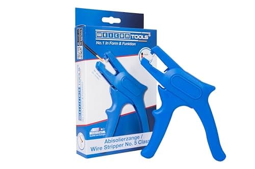 Image of WEICON Tools Automatic Wire Stripper No. 5 Classic, Wire Stripper for Cables from 0.2-6 mm², Made in Germany