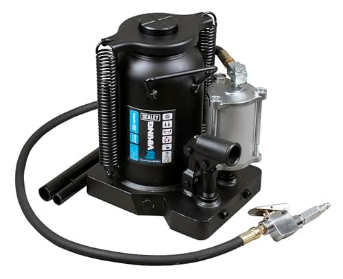 Image of Sealey 30 Tonne Bottle Jack Manual/Air Hydraulic - AM30S