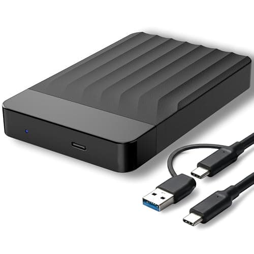 Image of Meyritech 1TB USB Type-C External Hard Drive Portable HDD Storage Device for PC, Mac, Laptop, PS4, Xbox – High-Speed Data Transfer, Plug & Play, Slim Design, Backup & Expandable Storage Solution