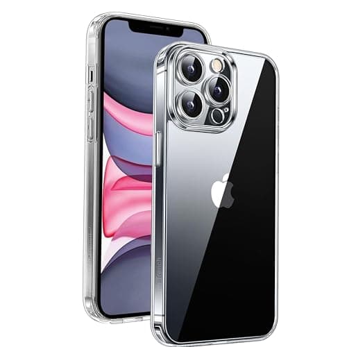 Image of TECHTRENCH Clear Case for iphone 11 Pro, Crystal Clear Anti-Yellow Case, Ultra Slim Soft TPU Silicone Shockproof Cover, Anti-Scratch for iphone 11 pro Phone Cover - 5.8 inch