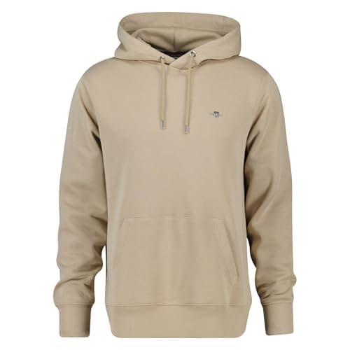 Image of GANT REG SHIELD HOODIE, Dry sand, M