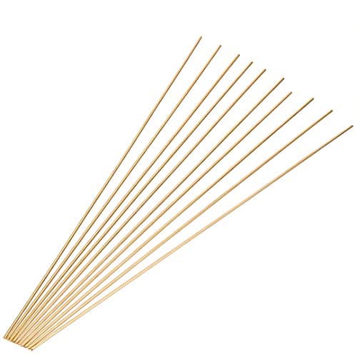 Image of 10pcs Brass Welding Rods Wires Sticks for Repair Welding Brazing 1.6 x 250mm