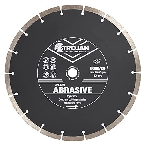 Image of TROJAN 300mm / 12" Universal/Abrasive/Asphalt Diamond Cutting Disc Blade