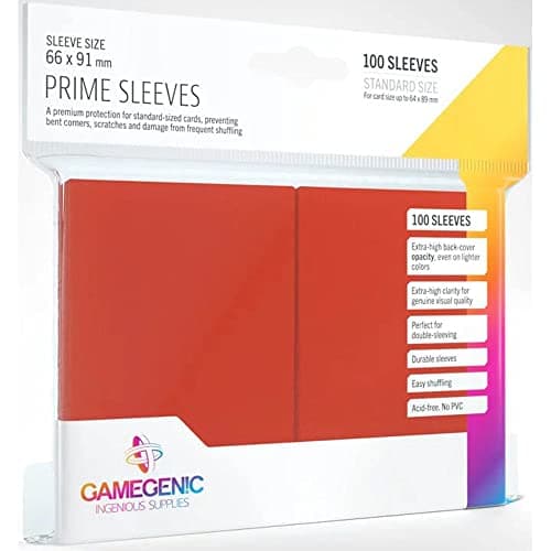 Image of Gamegenic Prime Sleeves (100-Pack), GGS11015ML