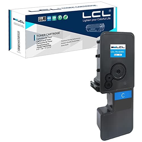 Image of LCL Compatible Toner Cartridge TK5240 TK-5240 TK-5240C 1T02R7CNL0 (1Cyan) Replacement for Kyocera ECOSYS M5526 M5526cdw M5526cdn P5026 P5026cdn P5026cdw