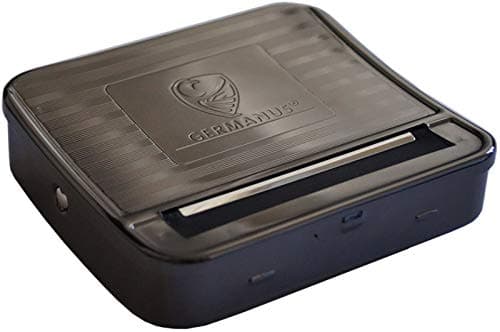 Image of GERMANUS Metal Cigarette Rolling Machine - Premium, Black