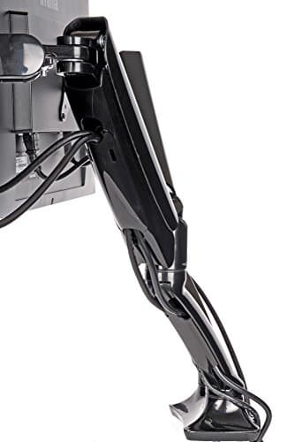 Image of iiyama DS3001C-B1 Single Gas Spring Desk Mounting Arm - Black