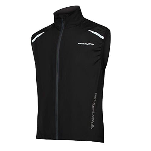 Image of Endura Hummvee Cycling Gilet | Windproof | Water-Repellent | Packable Gilet, Black, XL