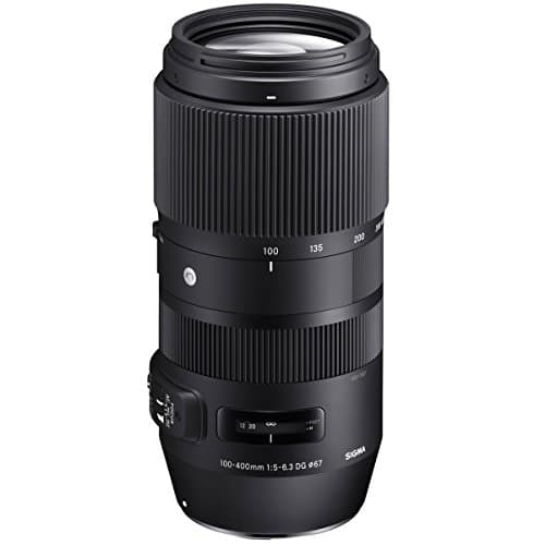 Image of Sigma 729955 100-400 mm F5-6.3 DG OS C Nikon Fitting HSM Lens - Black