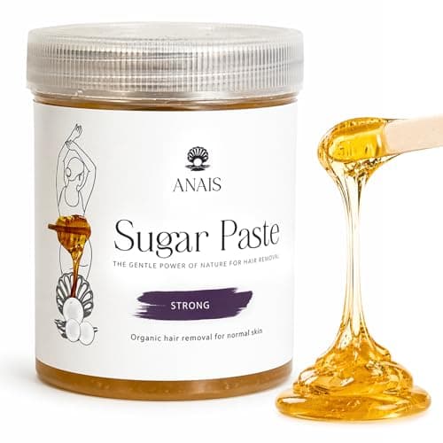 Image of ANAIS Sugar Paste Wax Hair Removal 500g, Strong Consistency – Natural Sugaring Wax for Professional & Home Use