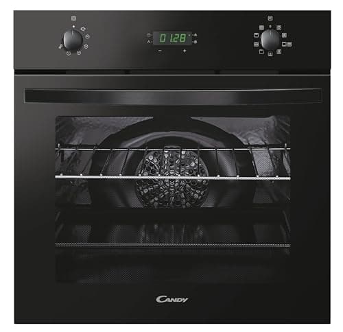 Image of Candy FIDC B676 Built In Electric Multifunctional Single Oven, Fan Oven, 65 Litre capacity, 9 functions, enamel interior, Aquactiva steam cleaning, 60cm